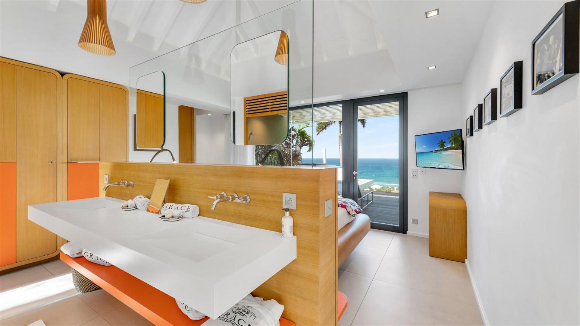 Architecture Jewel Set On A Hillside Vila St. Barthelemy Exterior foto