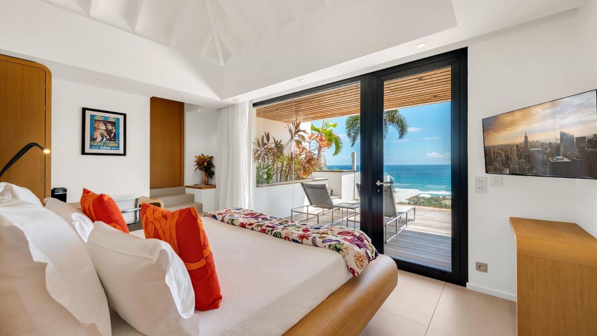 Architecture Jewel Set On A Hillside Vila St. Barthelemy Exterior foto