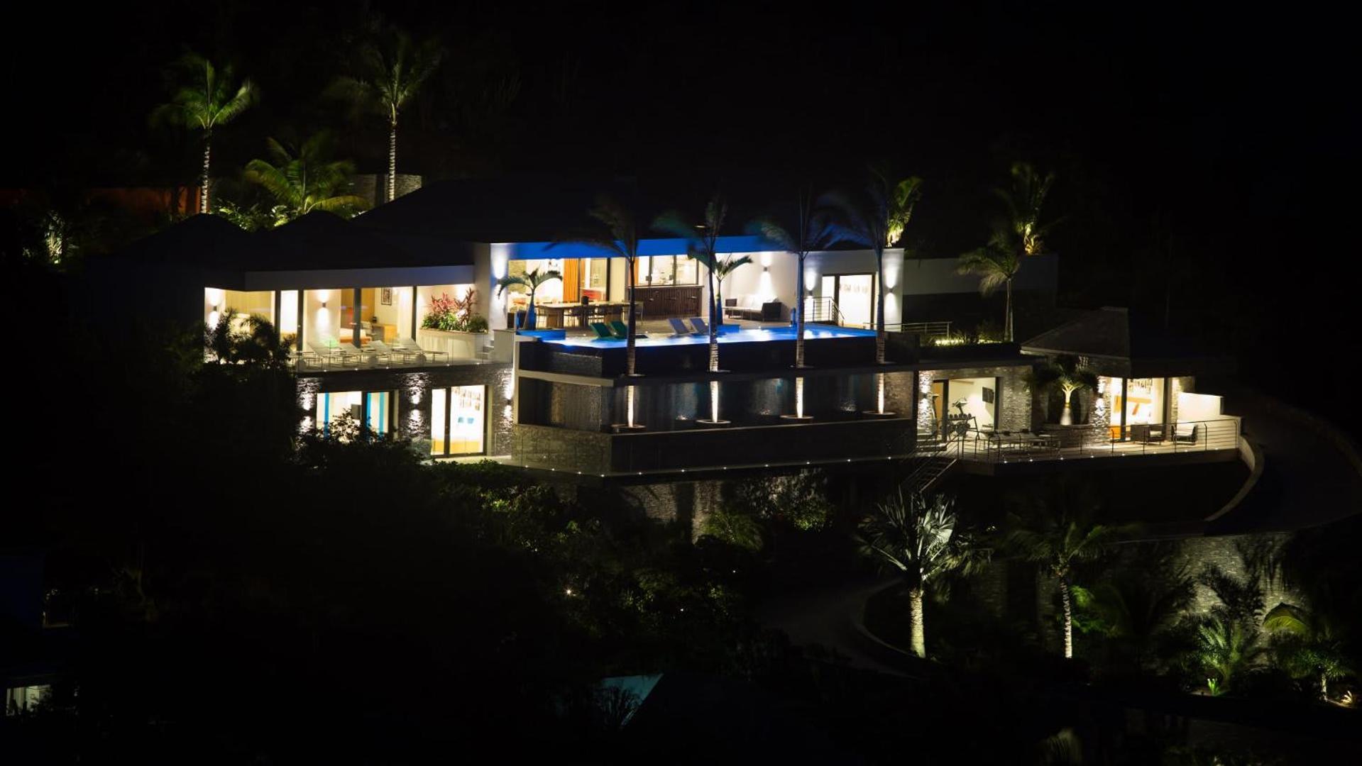 Architecture Jewel Set On A Hillside Vila St. Barthelemy Exterior foto