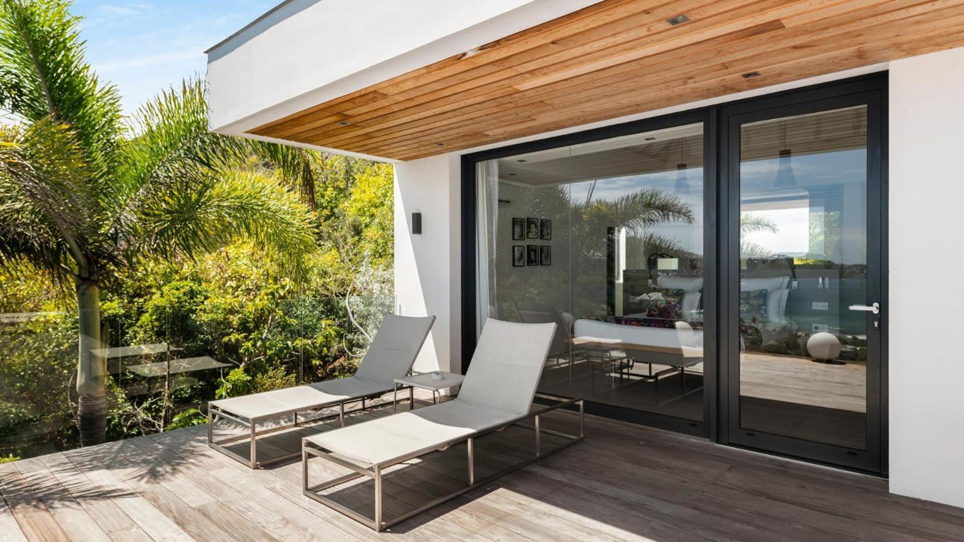 Architecture Jewel Set On A Hillside Vila St. Barthelemy Exterior foto