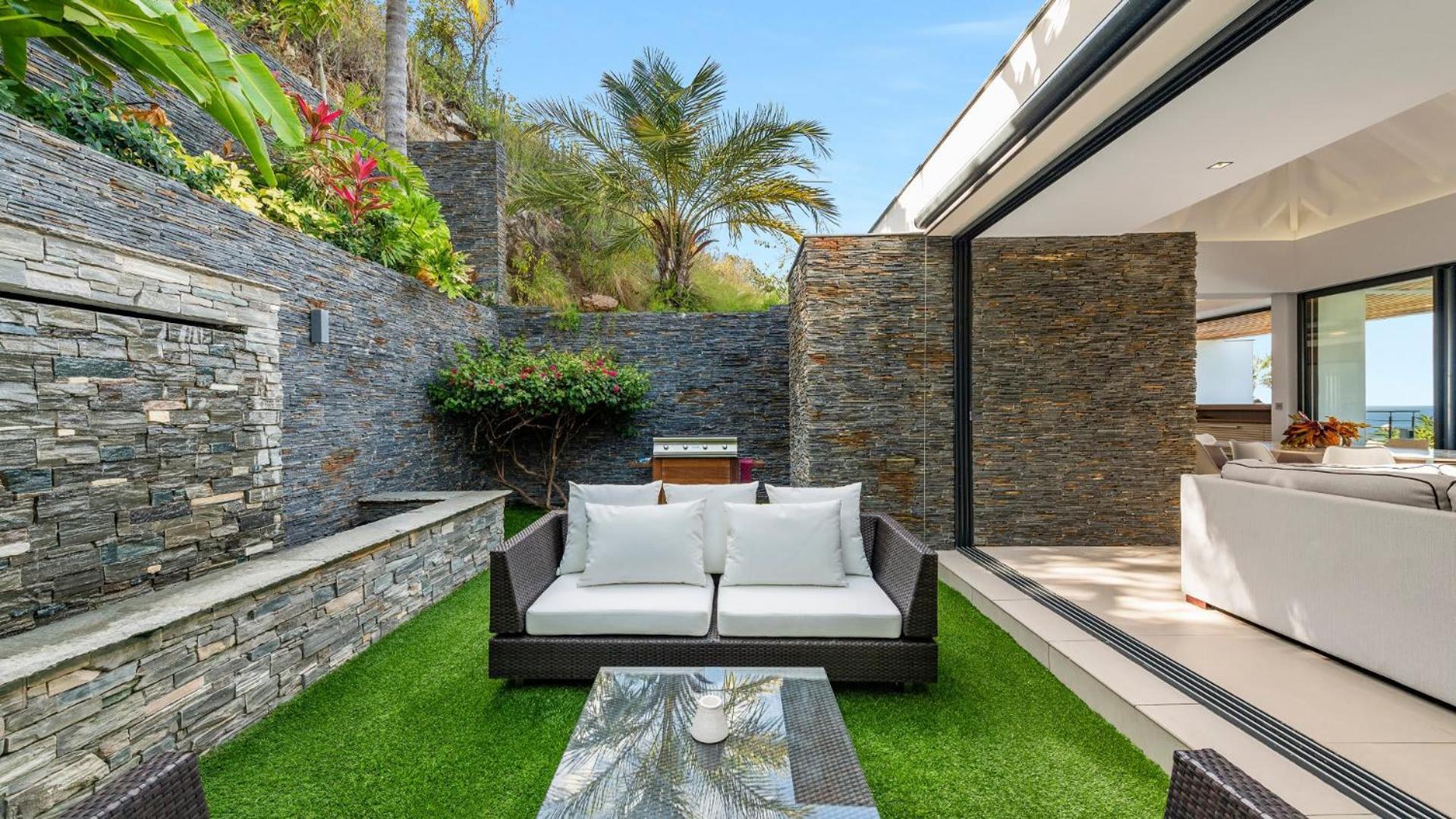 Architecture Jewel Set On A Hillside Vila St. Barthelemy Exterior foto