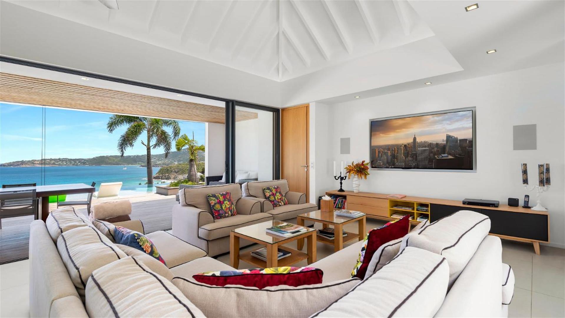 Architecture Jewel Set On A Hillside Vila St. Barthelemy Exterior foto