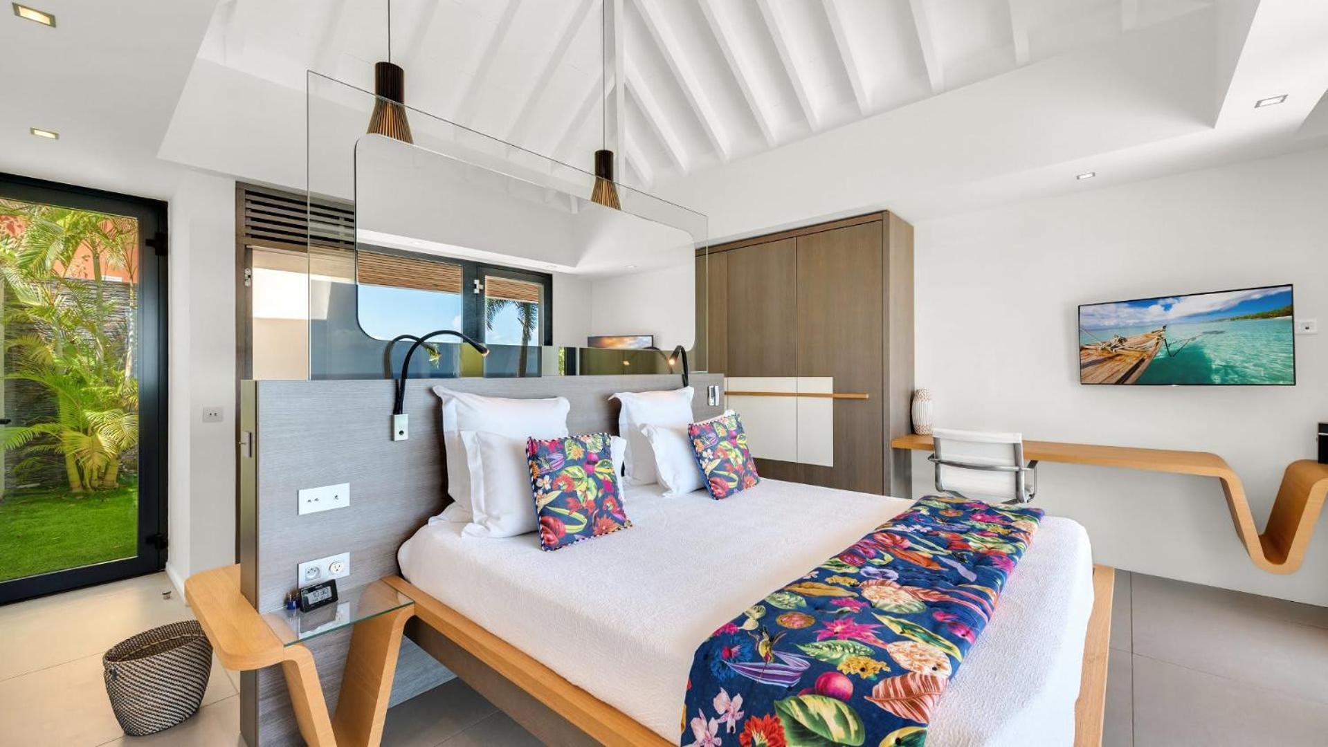 Architecture Jewel Set On A Hillside Vila St. Barthelemy Exterior foto