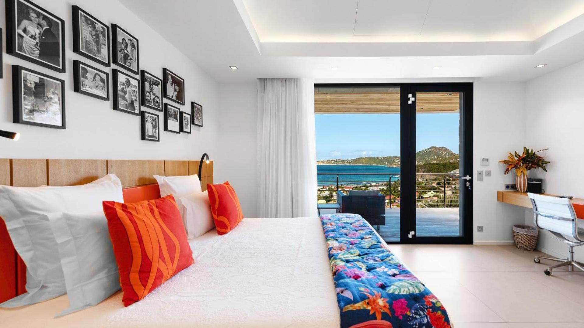 Architecture Jewel Set On A Hillside Vila St. Barthelemy Exterior foto