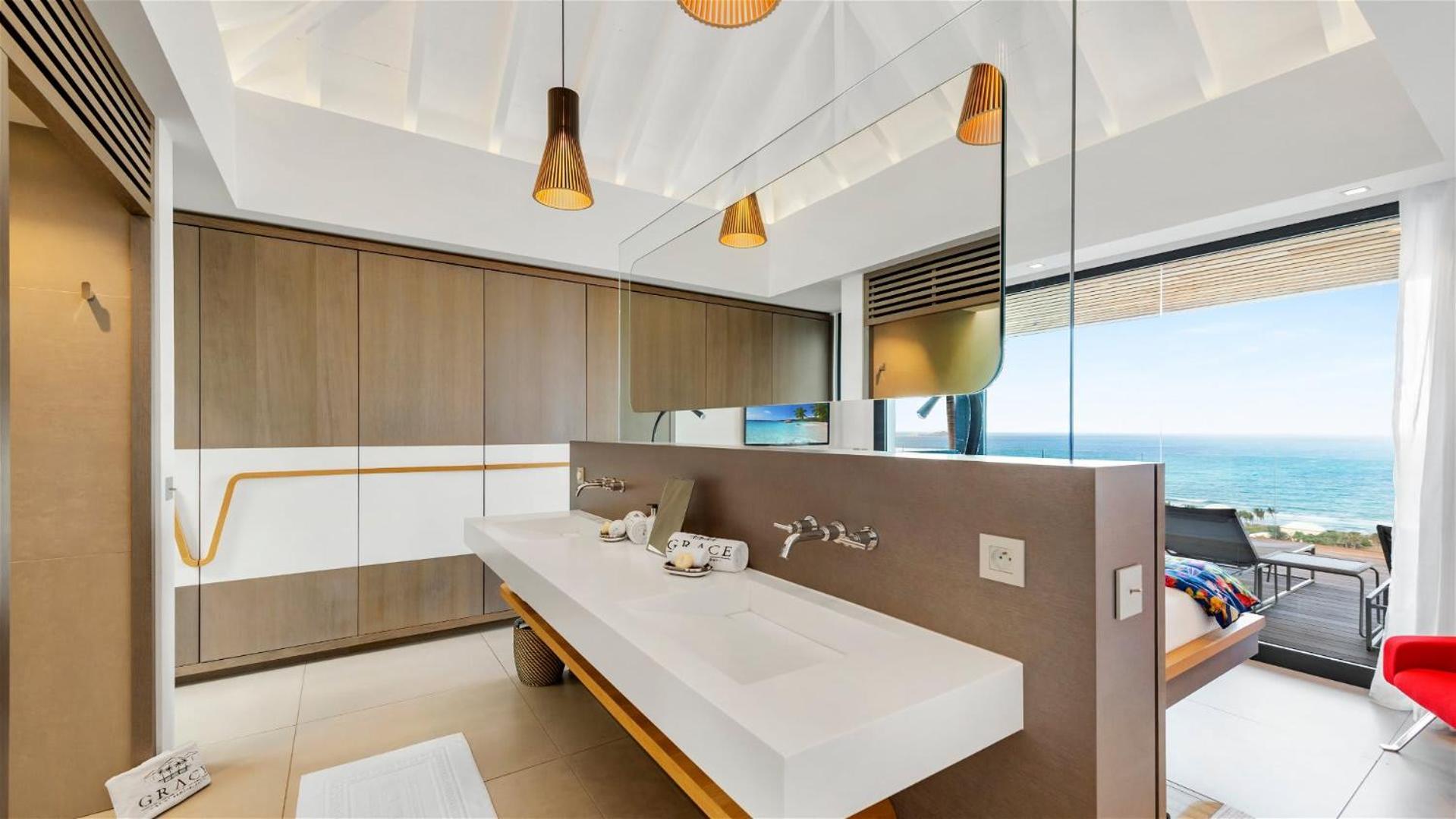 Architecture Jewel Set On A Hillside Vila St. Barthelemy Exterior foto